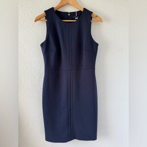 Tommy Hilfiger Navy Midi Dress